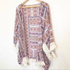 Fringe Bohemian Gypsy Kimono